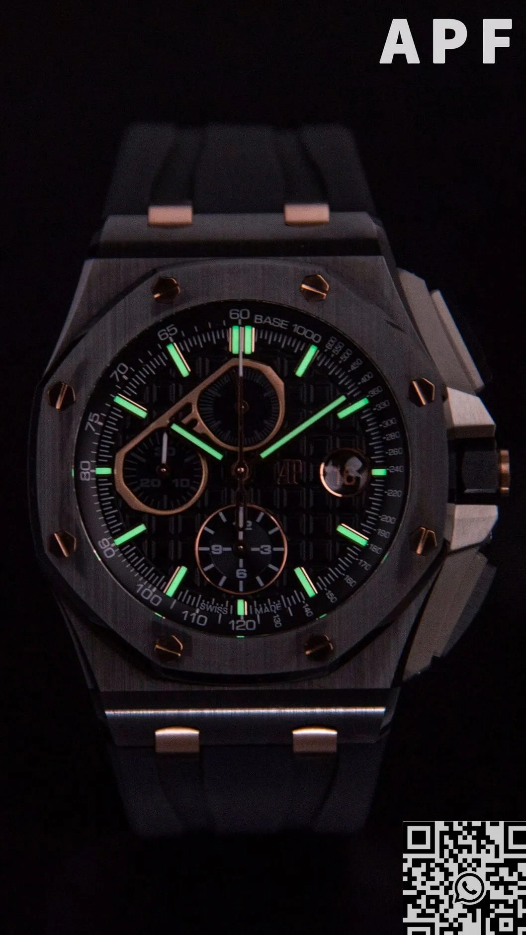 Vibrant Audemars Piguet Royal Oak Offshore 26405CE.OO.A002CA.99.99 Black Dial APF Factory 2083
