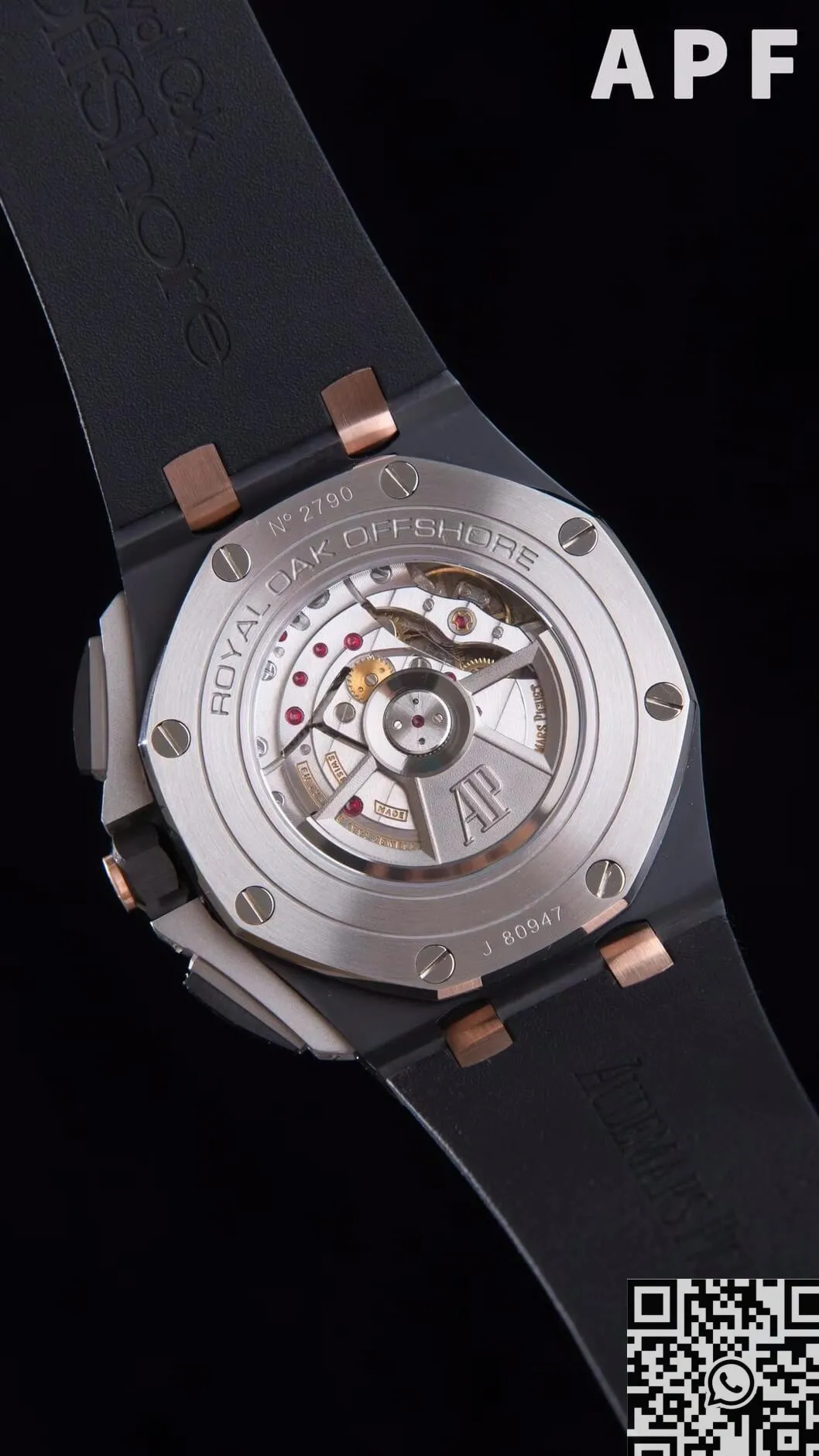 Vibrant Audemars Piguet Royal Oak Offshore 26405CE.OO.A002CA.99.99 Black Dial APF Factory 2083