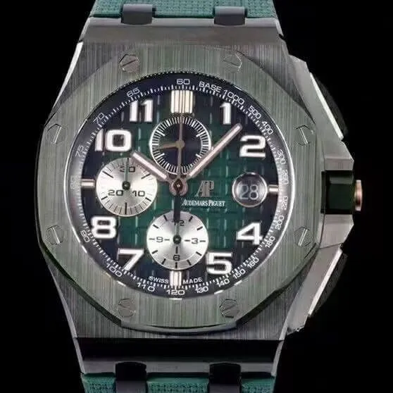 Audemars Piguet Royal Oak Offshore 26405CE.OO.A056CA.01 Smoked Green Panda Plate APF Factory ZeroBulk 2086