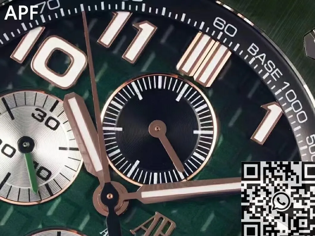 Audemars Piguet Royal Oak Offshore 26405CE.OO.A056CA.01 Smoked Green Panda Plate APF Factory ZeroBulk 2086