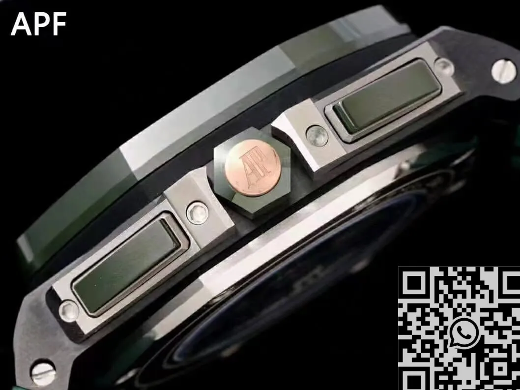 Audemars Piguet Royal Oak Offshore 26405CE.OO.A056CA.01 Smoked Green Panda Plate APF Factory ZeroBulk 2086