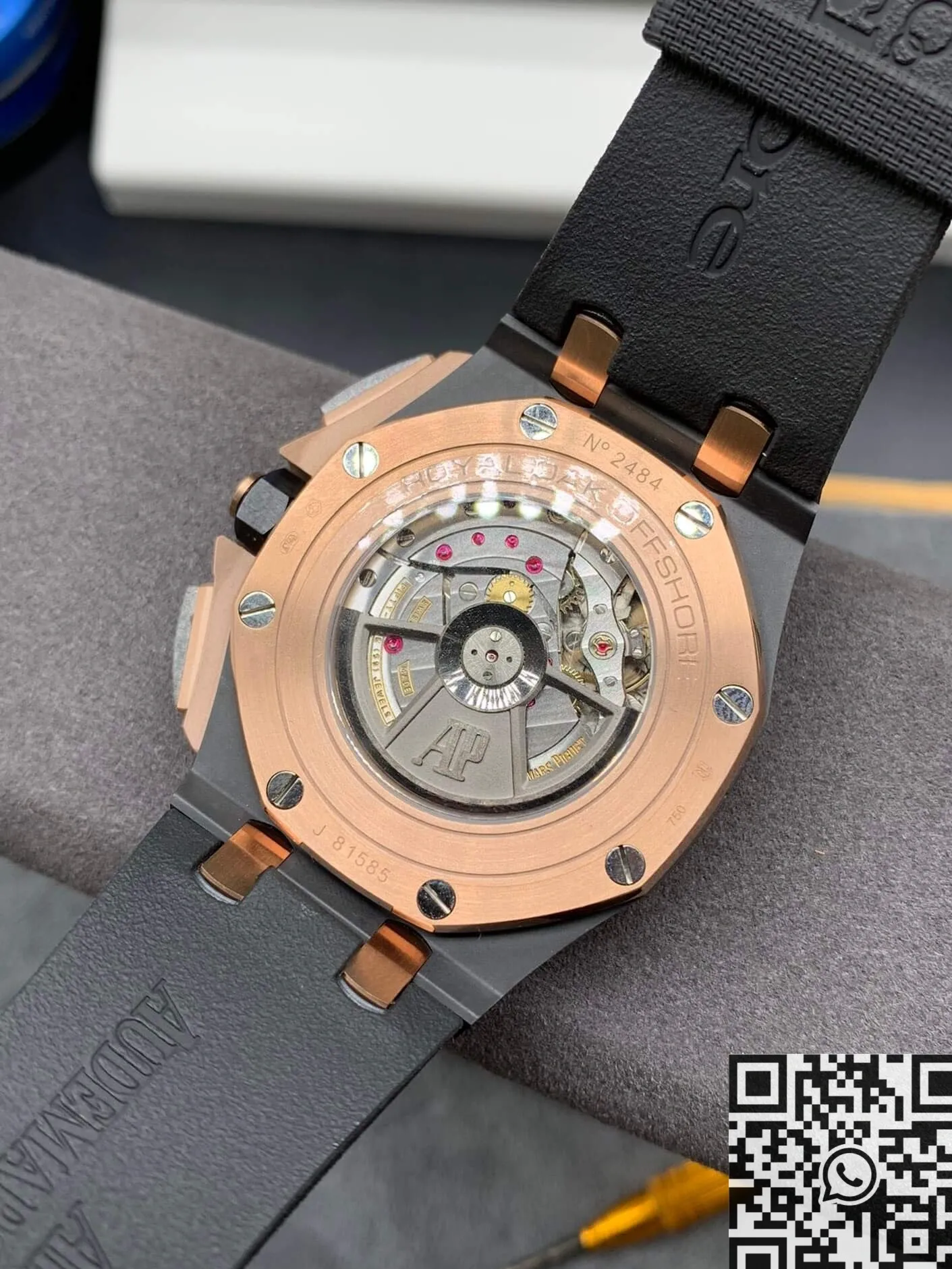 Timeless Audemars Piguet Royal Oak Offshore 26405NR.OO.A002CA.01 Smoked Gray Panda Plate APF Factory 2085