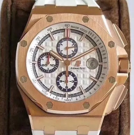 Trendsetting Audemars Piguet Royal Oak Offshore 26408OR.OO.A010CA.01 White Panda Dial Watch JF Factory 2860