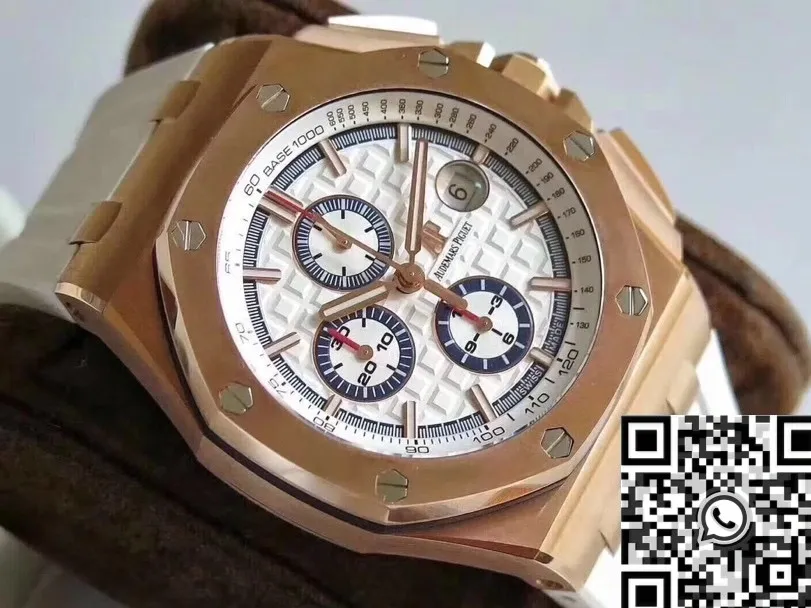 Trendsetting Audemars Piguet Royal Oak Offshore 26408OR.OO.A010CA.01 White Panda Dial Watch JF Factory 2860