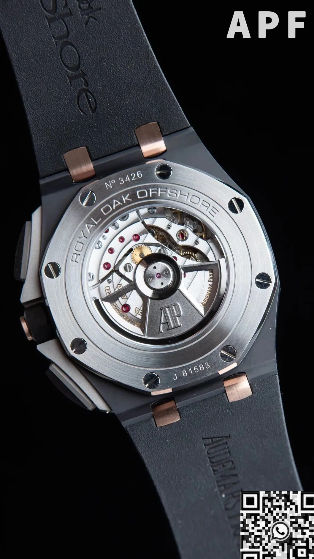 Vibrant Audemars Piguet Royal Oak Offshore 26415CE.OO.A002CA.01 Dark Gray APF Factory 2084