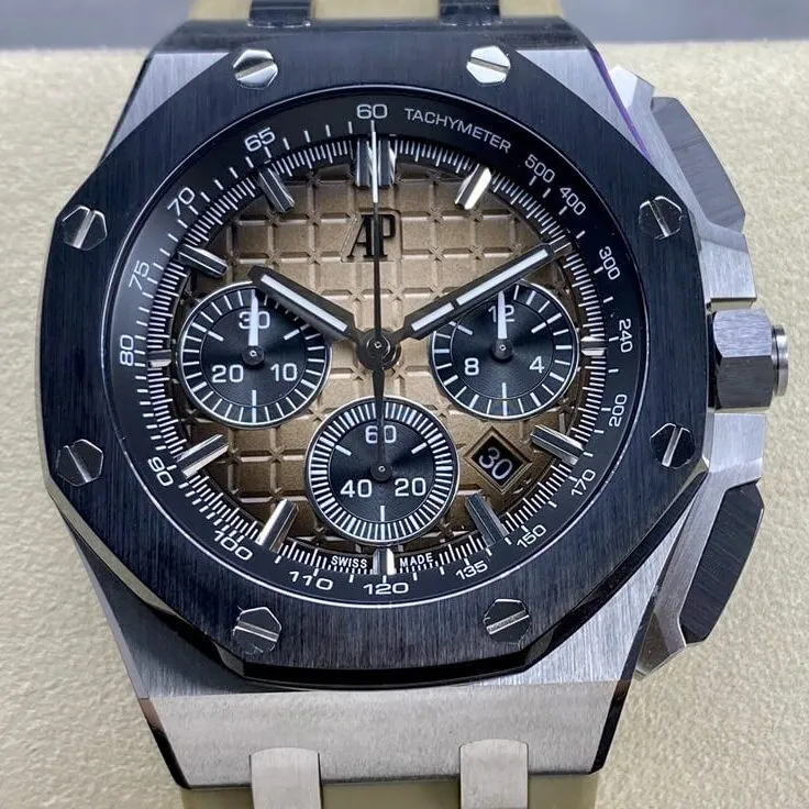 Audemars Piguet Royal Oak Offshore 26420SO.OO.A600CA.01 Light Brown Dial APF Factory Affordable 2090