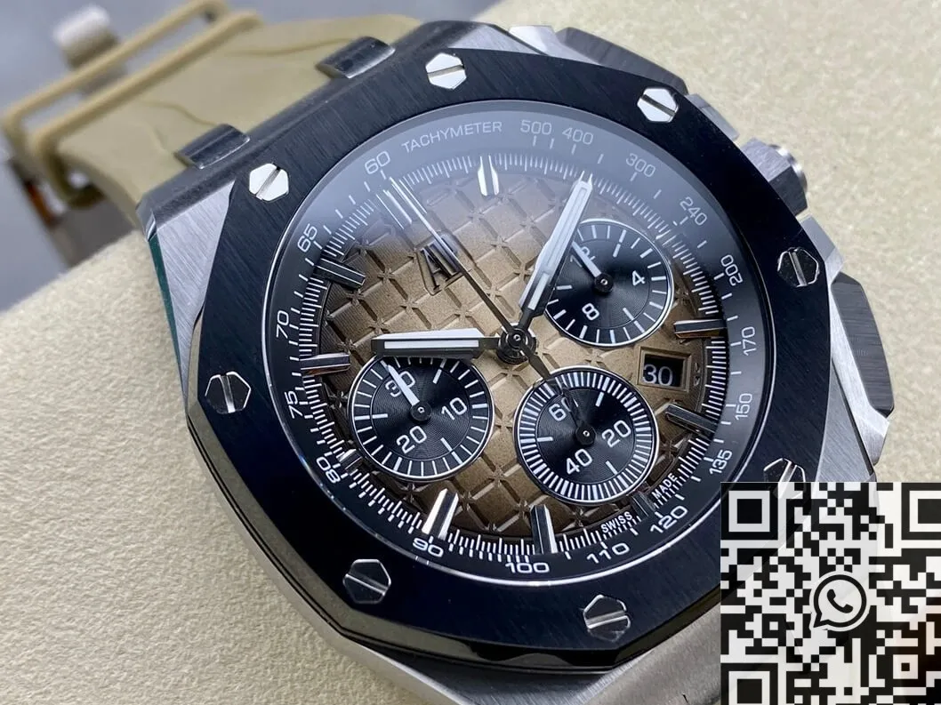 Audemars Piguet Royal Oak Offshore 26420SO.OO.A600CA.01 Light Brown Dial APF Factory Affordable 2090