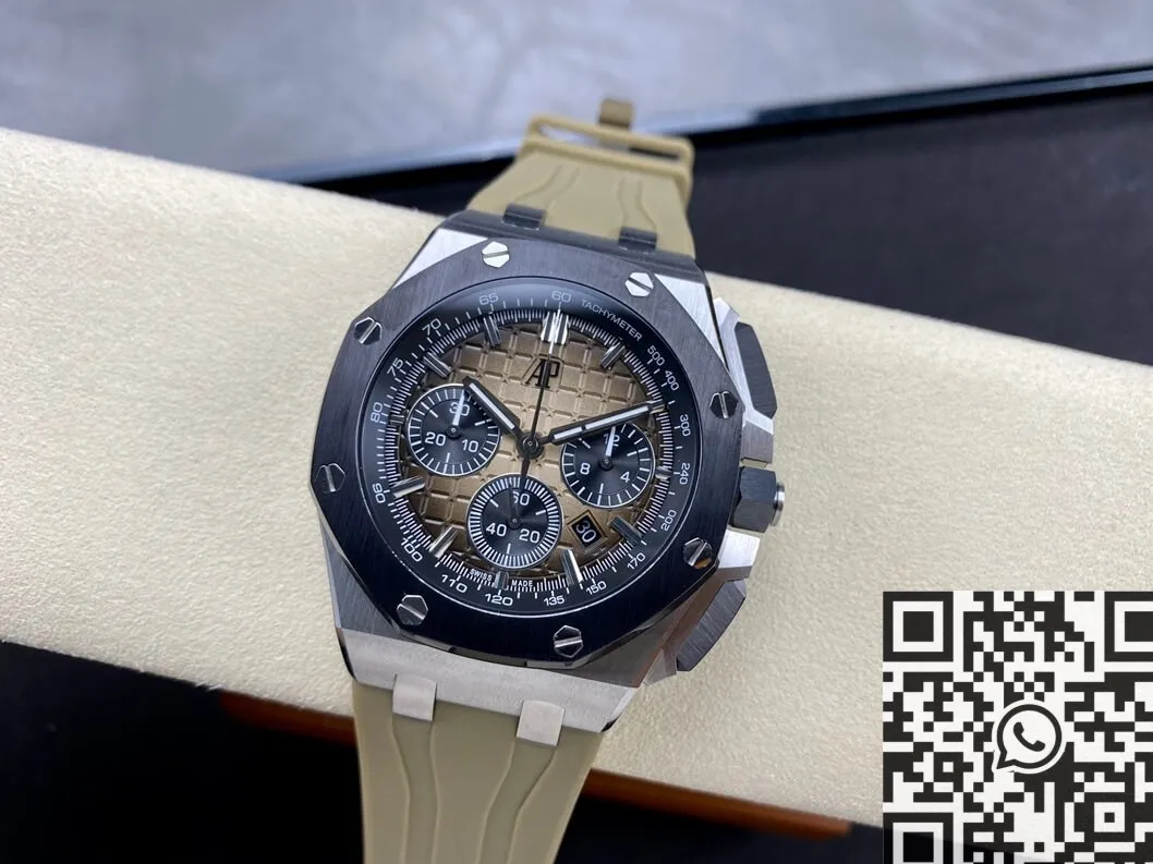 Audemars Piguet Royal Oak Offshore 26420SO.OO.A600CA.01 Light Brown Dial APF Factory Affordable 2090