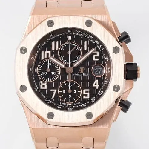 Fashionable Audemars Piguet Royal Oak Offshore 26470 Black Dial Watch APF Factory 2093