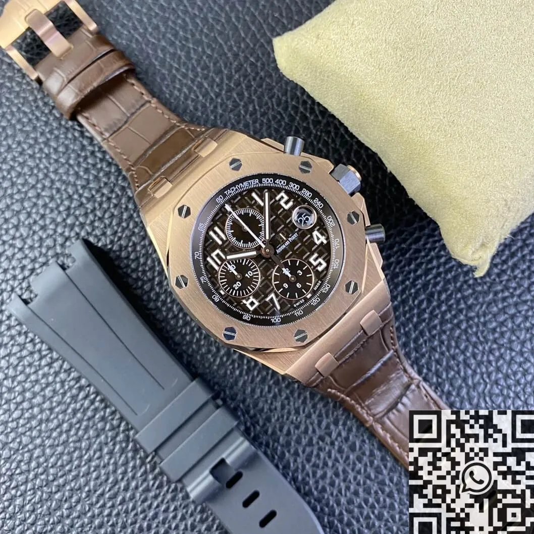 Efficient Audemars Piguet Royal Oak Offshore 26470 Rose Gold Watch APF Factory 2094