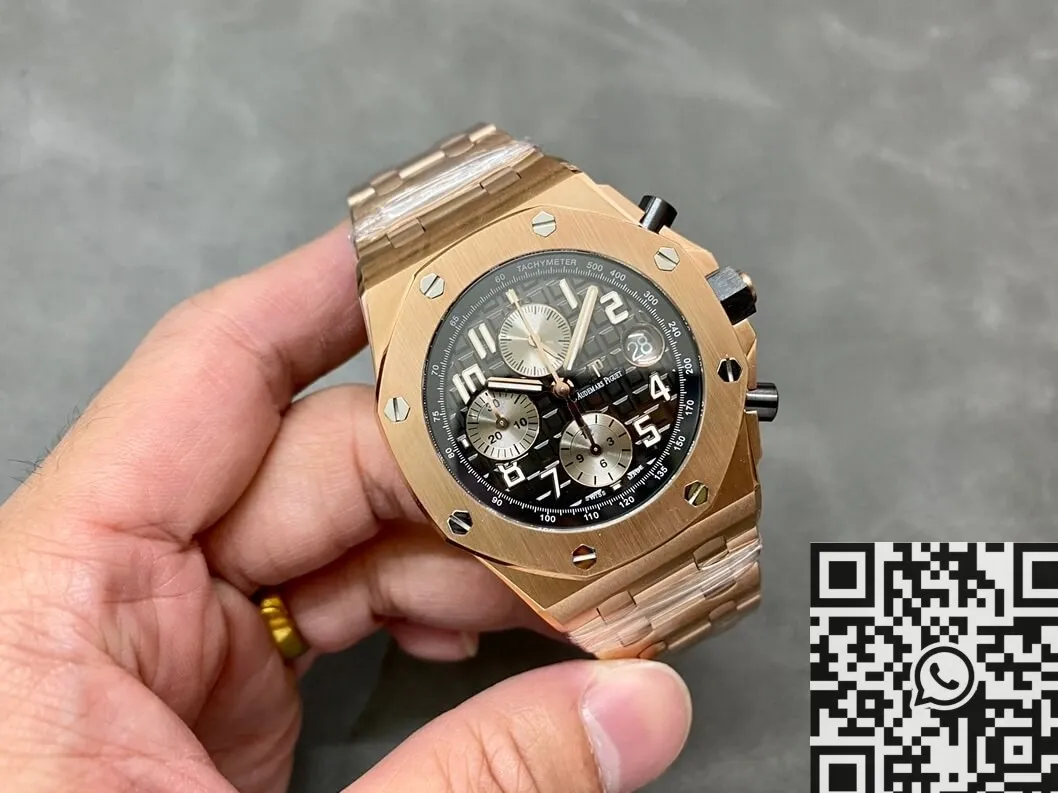 Popular Audemars Piguet Royal Oak Offshore 26470OR.OO.1000OR.03 Black Panda Plate APF Factory 2098