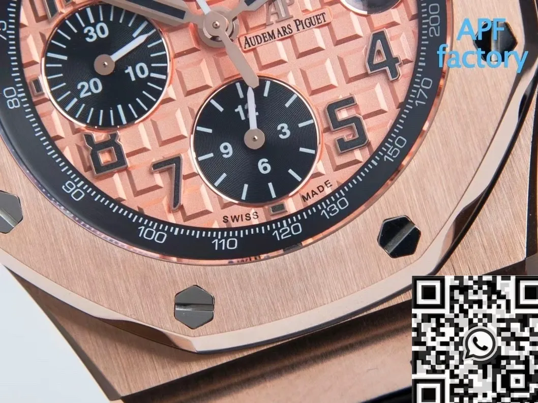 Audemars Piguet Royal Oak Offshore 26470OR.OO.A002CR.01 Rose Gold Dial APF Factory Practical 2101