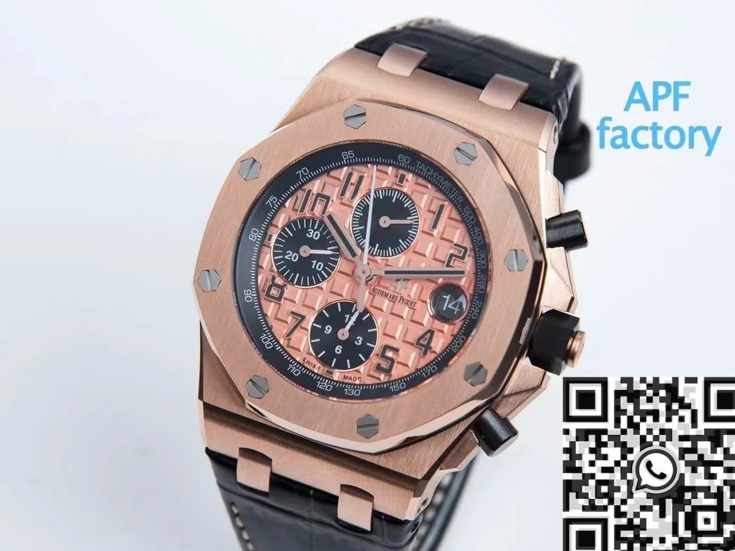 Audemars Piguet Royal Oak Offshore 26470OR.OO.A002CR.01 Rose Gold Dial APF Factory Practical 2101