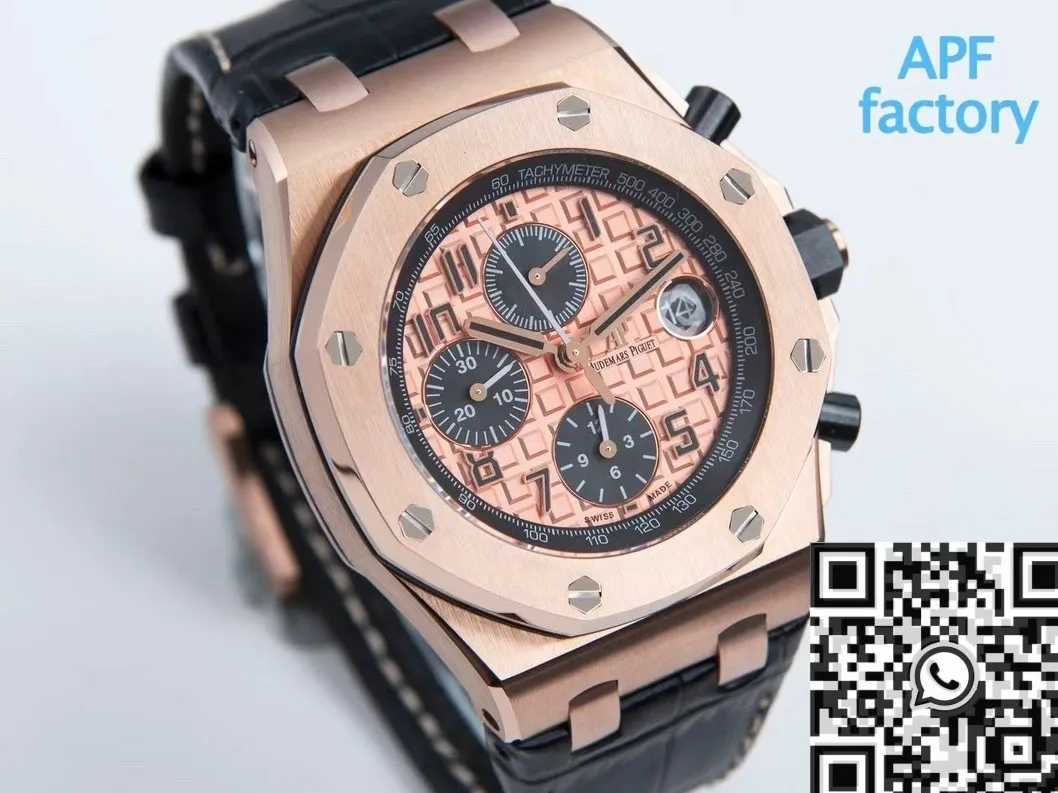 Audemars Piguet Royal Oak Offshore 26470OR.OO.A002CR.01 Rose Gold Dial APF Factory Practical 2101