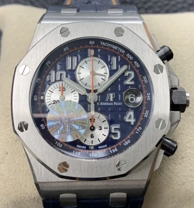 Audemars Piguet Royal Oak Offshore 26470ST.OO.A027CA.01 Blue Dial Watch JF Factory OdorResistant 2861