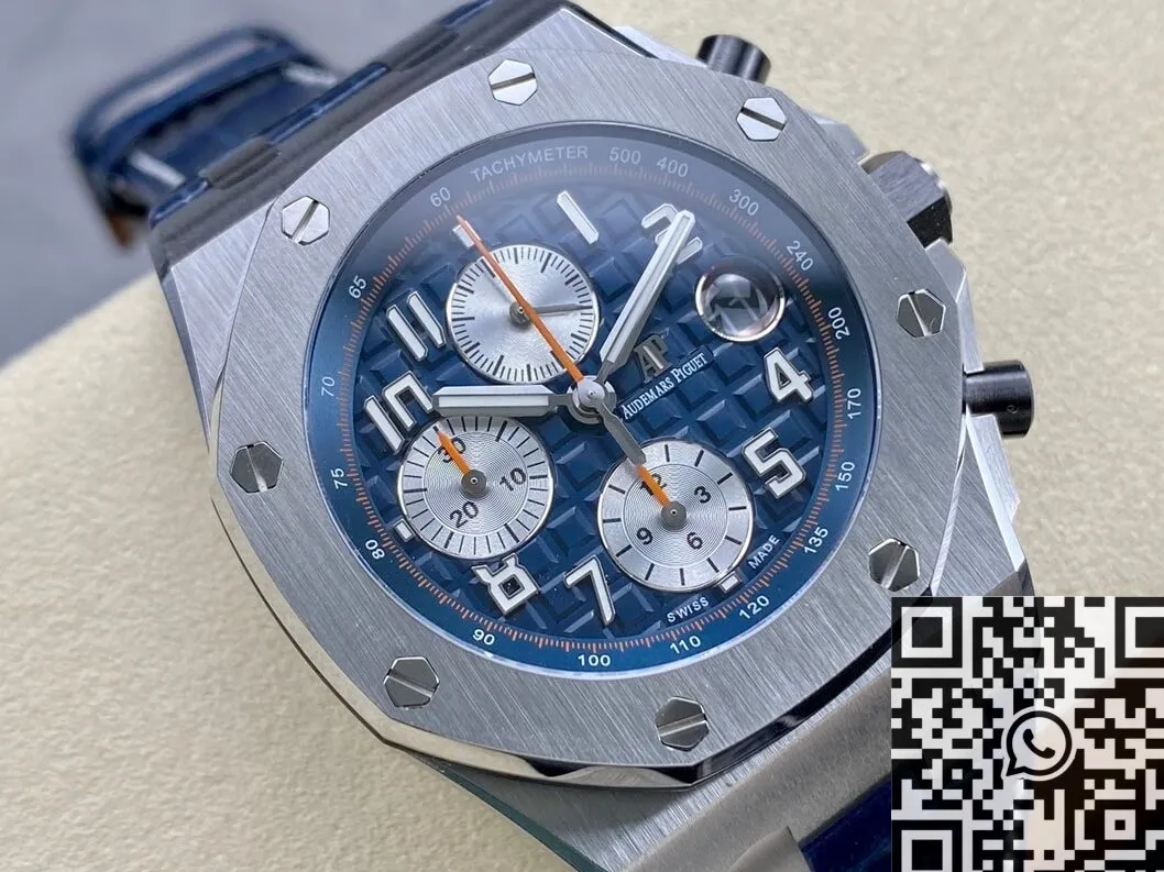 Lightweight Audemars Piguet Royal Oak Offshore 26470ST.OO.A027CA.01 Blue Panda Plate APF Factory 2102