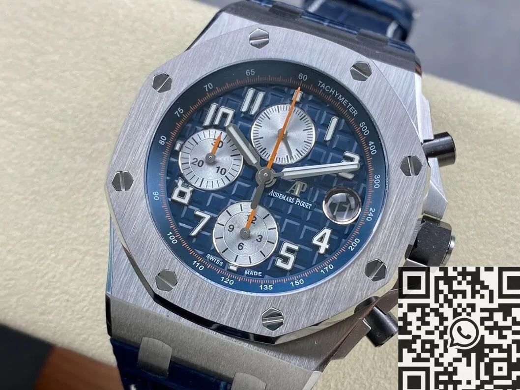 Lightweight Audemars Piguet Royal Oak Offshore 26470ST.OO.A027CA.01 Blue Panda Plate APF Factory 2102