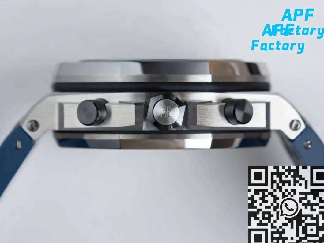 Audemars Piguet Royal Oak Offshore 26470ST.OO.A027CA.01 Blue Rubber Strap APF Factory Comfortable 2103