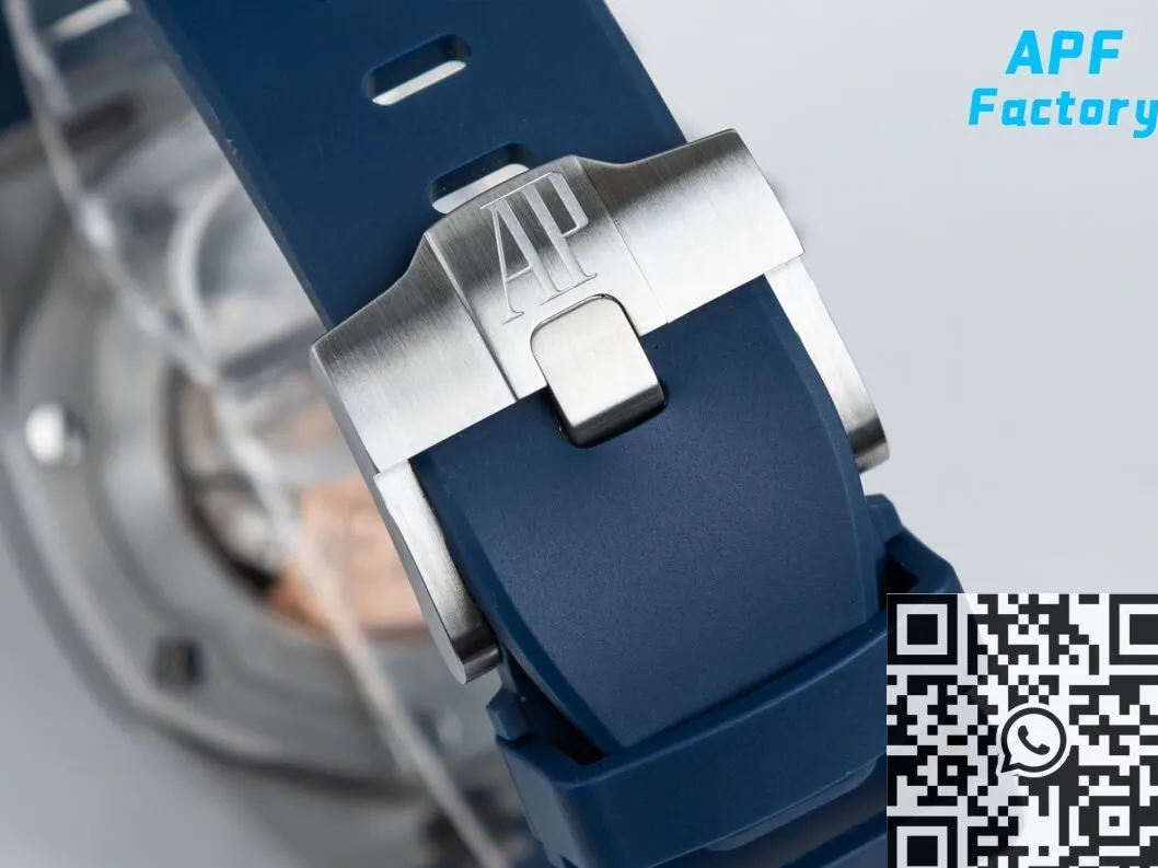 Audemars Piguet Royal Oak Offshore 26470ST.OO.A027CA.01 Blue Rubber Strap APF Factory Comfortable 2103