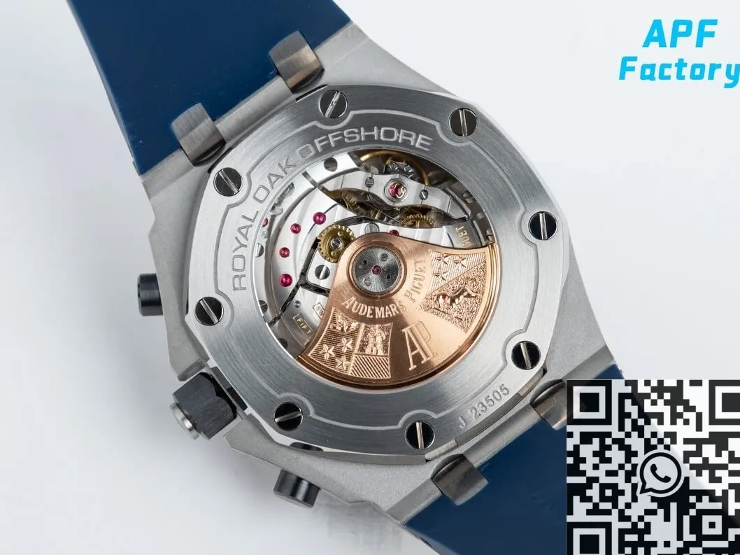 Audemars Piguet Royal Oak Offshore 26470ST.OO.A027CA.01 Blue Rubber Strap APF Factory Comfortable 2103