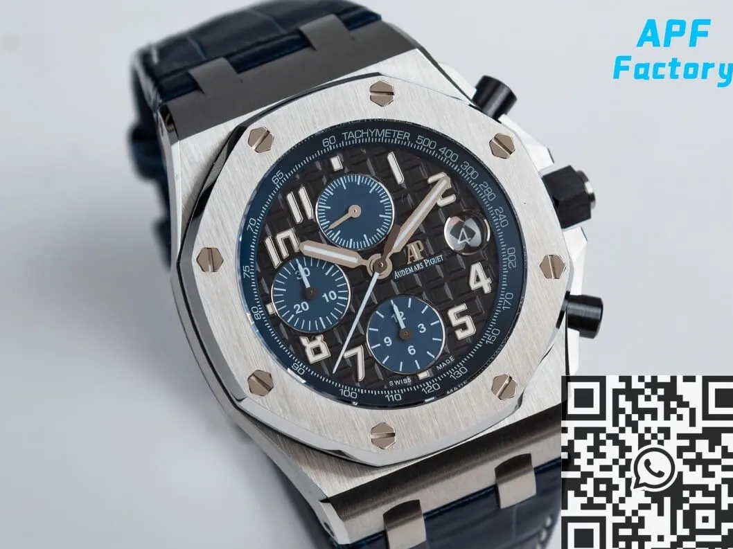 ZipUp Audemars Piguet Royal Oak Offshore 26470ST.OO.A028CR.01 Black Panda Plate APF Factory 2104