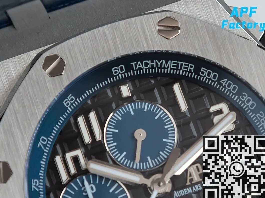 ZipUp Audemars Piguet Royal Oak Offshore 26470ST.OO.A028CR.01 Black Panda Plate APF Factory 2104