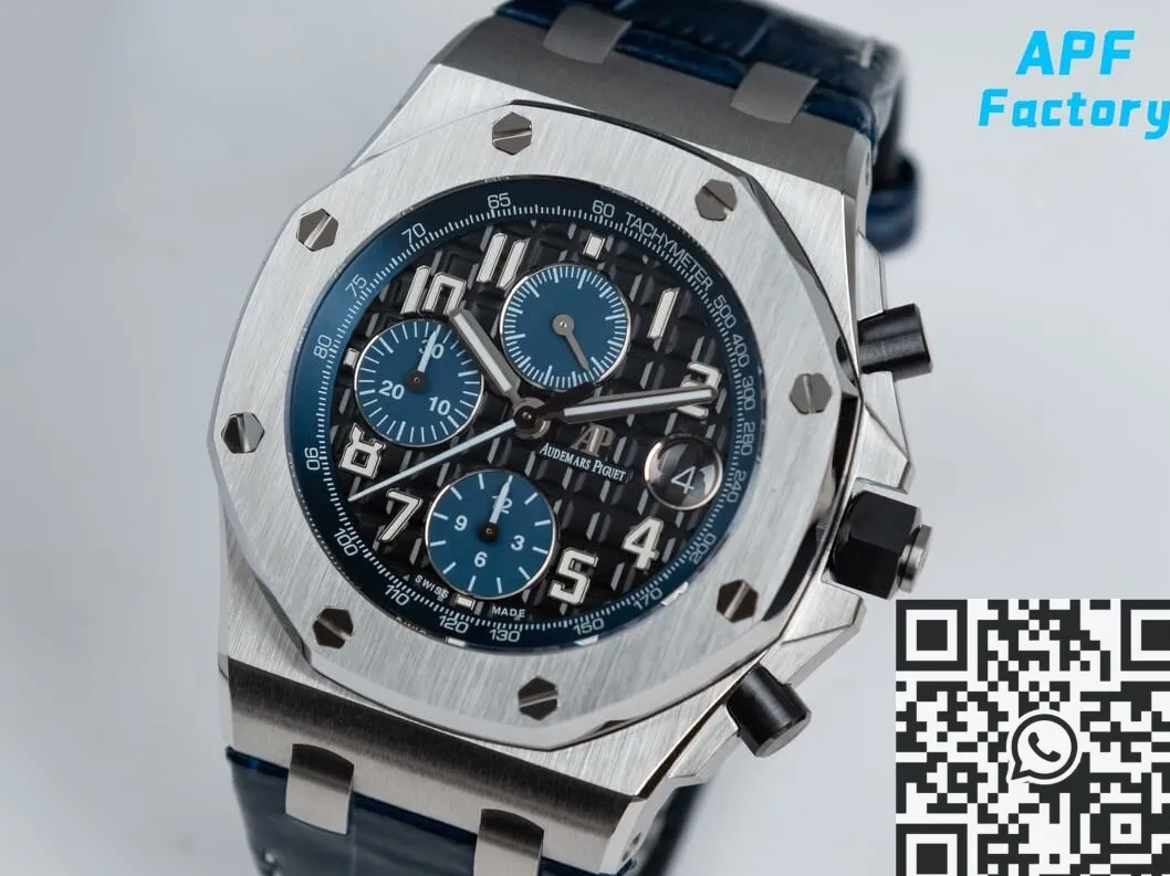 ZipUp Audemars Piguet Royal Oak Offshore 26470ST.OO.A028CR.01 Black Panda Plate APF Factory 2104