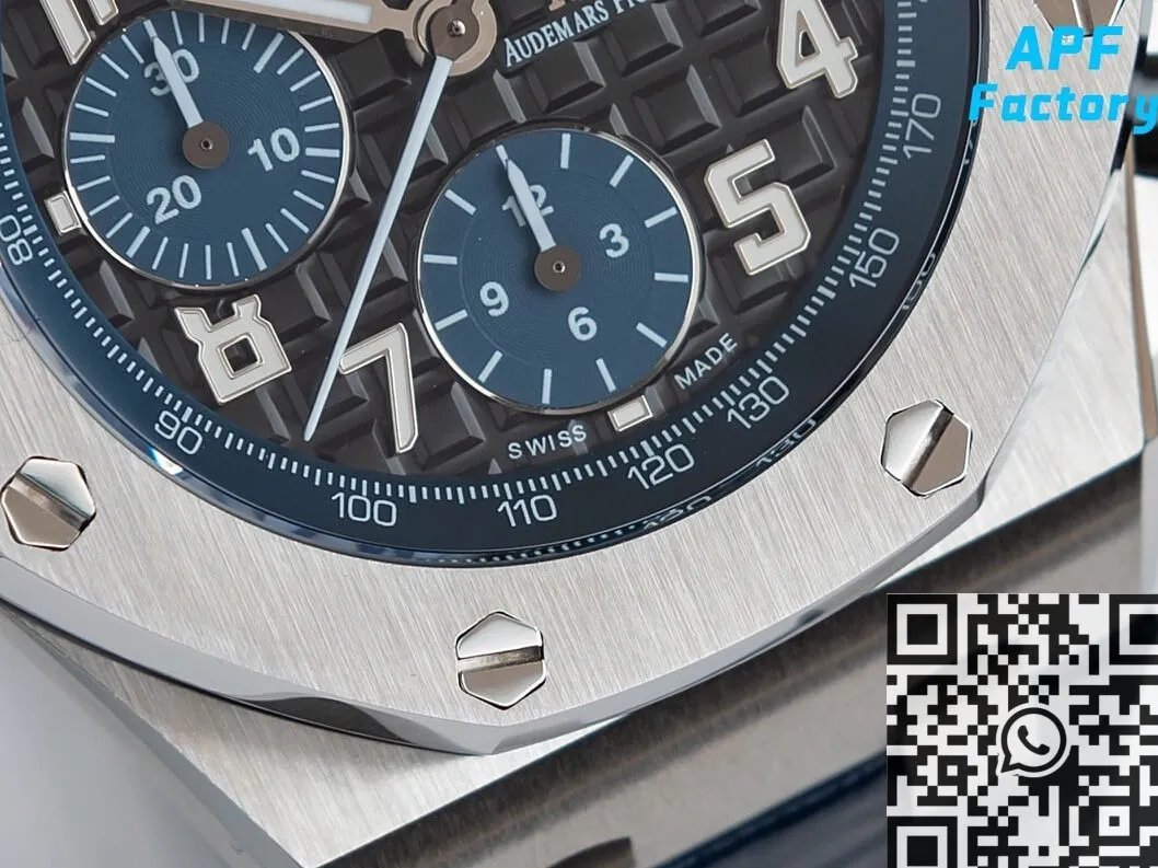 ZipUp Audemars Piguet Royal Oak Offshore 26470ST.OO.A028CR.01 Black Panda Plate APF Factory 2104