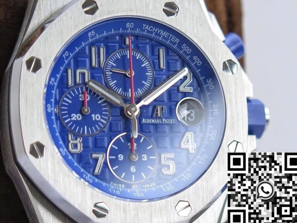 EyeCatching Audemars Piguet Royal Oak Offshore 26470ST.OO.A030CA.01 Blue Panda Dial Watch JF Factory 2865