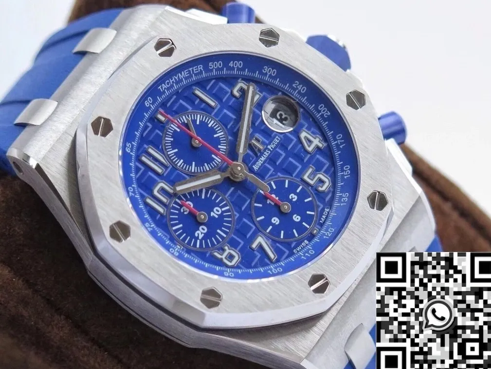 EyeCatching Audemars Piguet Royal Oak Offshore 26470ST.OO.A030CA.01 Blue Panda Dial Watch JF Factory 2865