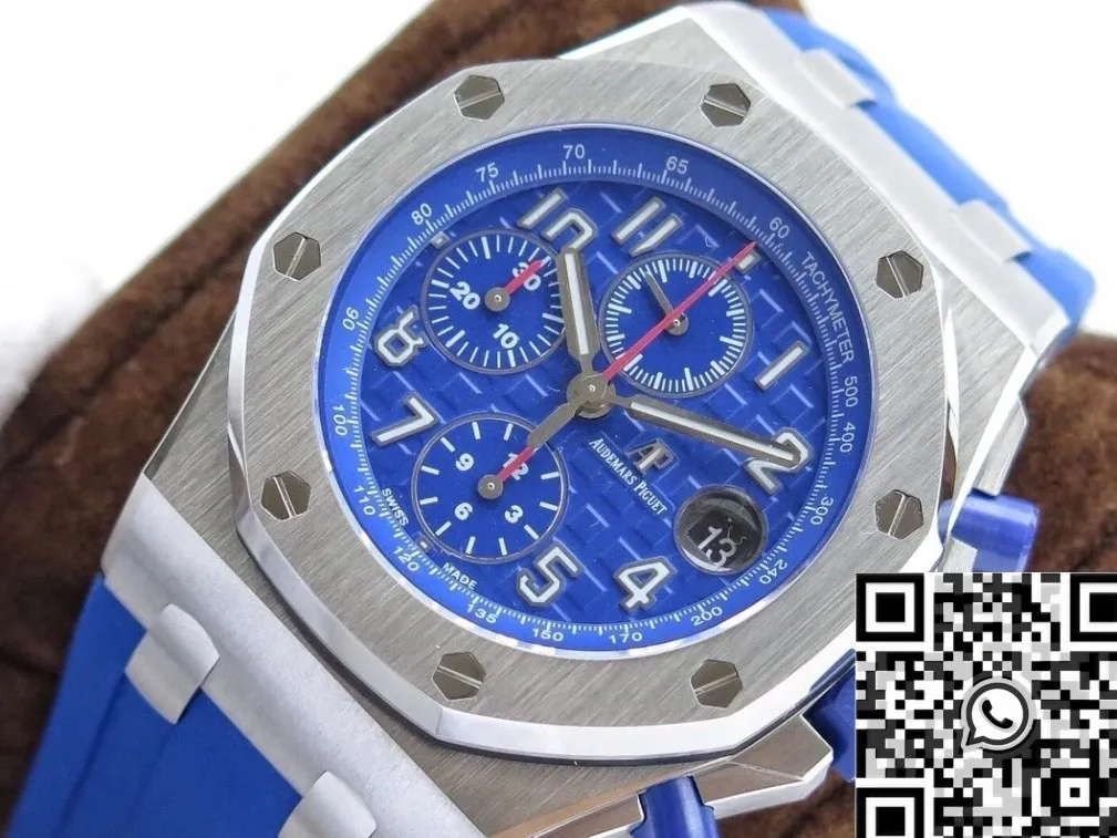EyeCatching Audemars Piguet Royal Oak Offshore 26470ST.OO.A030CA.01 Blue Panda Dial Watch JF Factory 2865