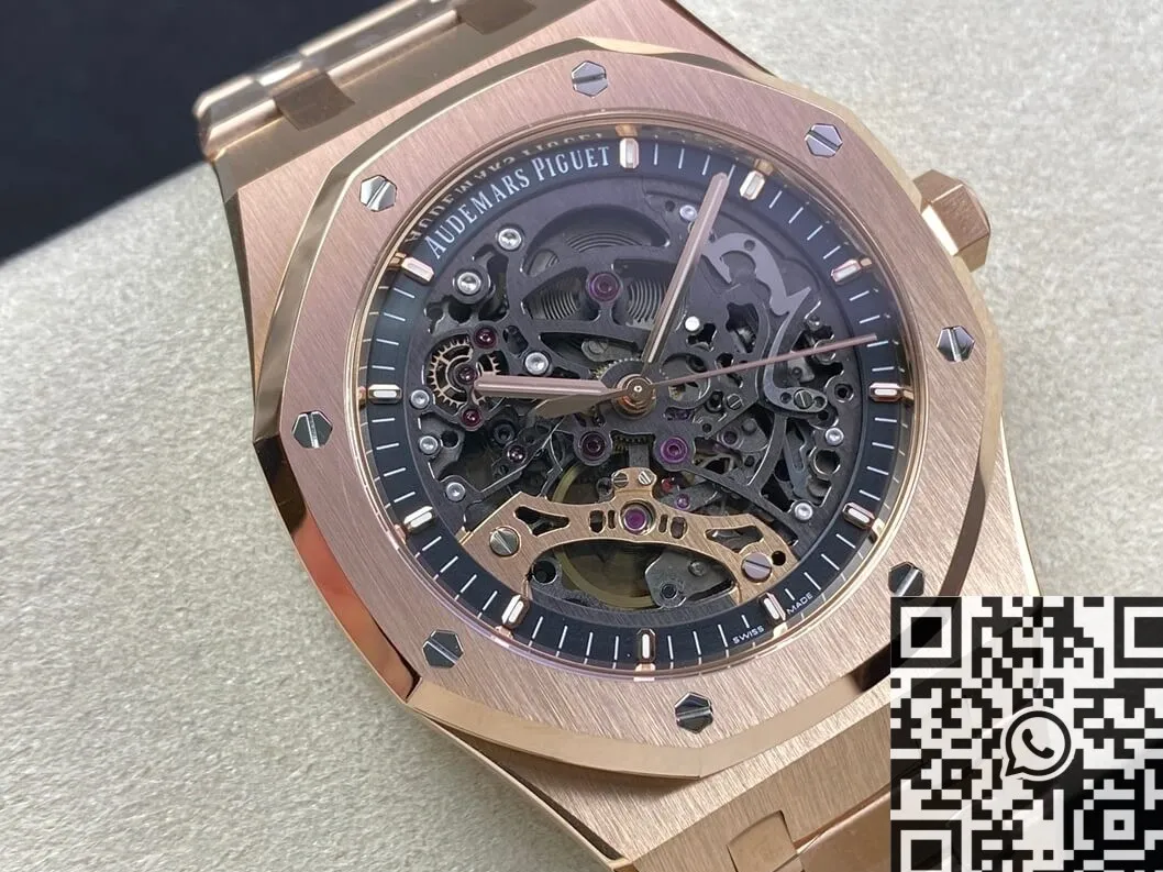 Upgraded Audemars Piguet Royal Oak15407OR.OO.1220OR.01 Rose Gold Watch APS Factory 2020