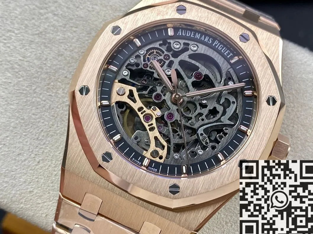 Upgraded Audemars Piguet Royal Oak15407OR.OO.1220OR.01 Rose Gold Watch APS Factory 2020