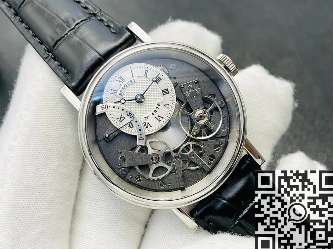 Durable Breguet Tradition 7097BB G1 9WU White Gold Watch ZF Factory 2207