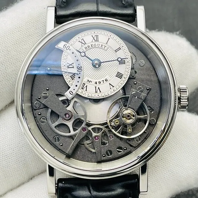 Durable Breguet Tradition 7097BB G1 9WU White Gold Watch ZF Factory 2207