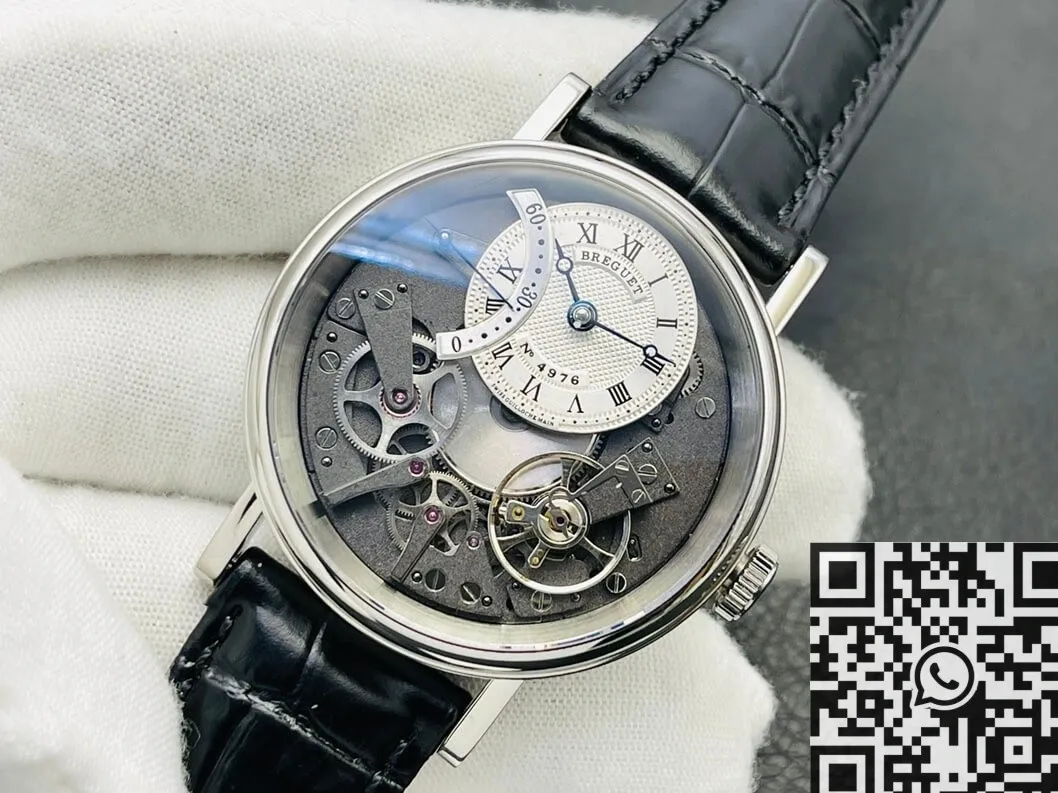 Durable Breguet Tradition 7097BB G1 9WU White Gold Watch ZF Factory 2207