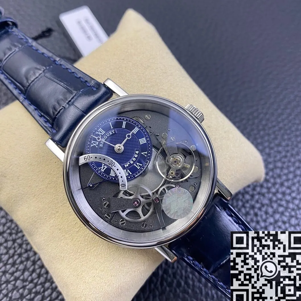 Breguet Tradition 7097BB GY 9WU Blue Dial Watch ZF Factory Bold 2209