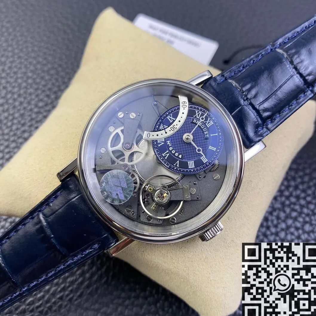 Breguet Tradition 7097BB GY 9WU Blue Dial Watch ZF Factory Bold 2209