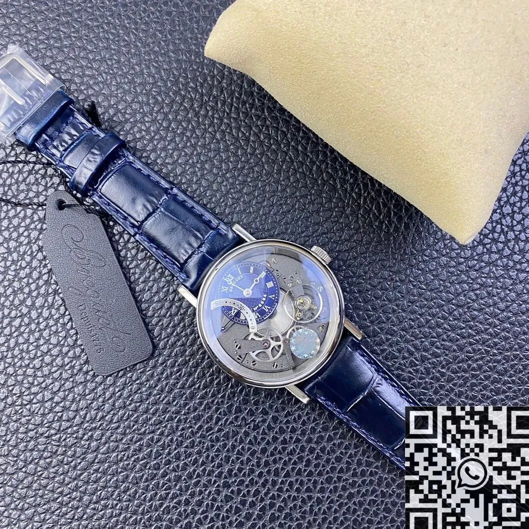 Breguet Tradition 7097BB GY 9WU Blue Dial Watch ZF Factory Bold 2209