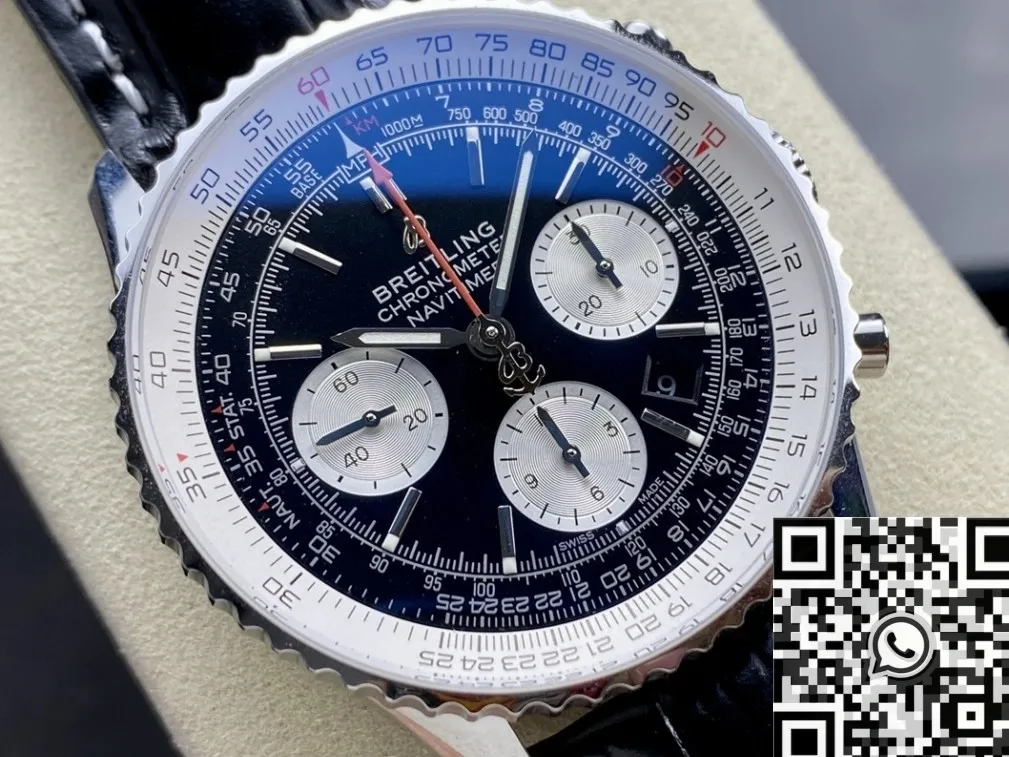 Breitling Navitimer AB0121211B1P2 Leather Strap 43MM Watch BLS Factory Refined 2884