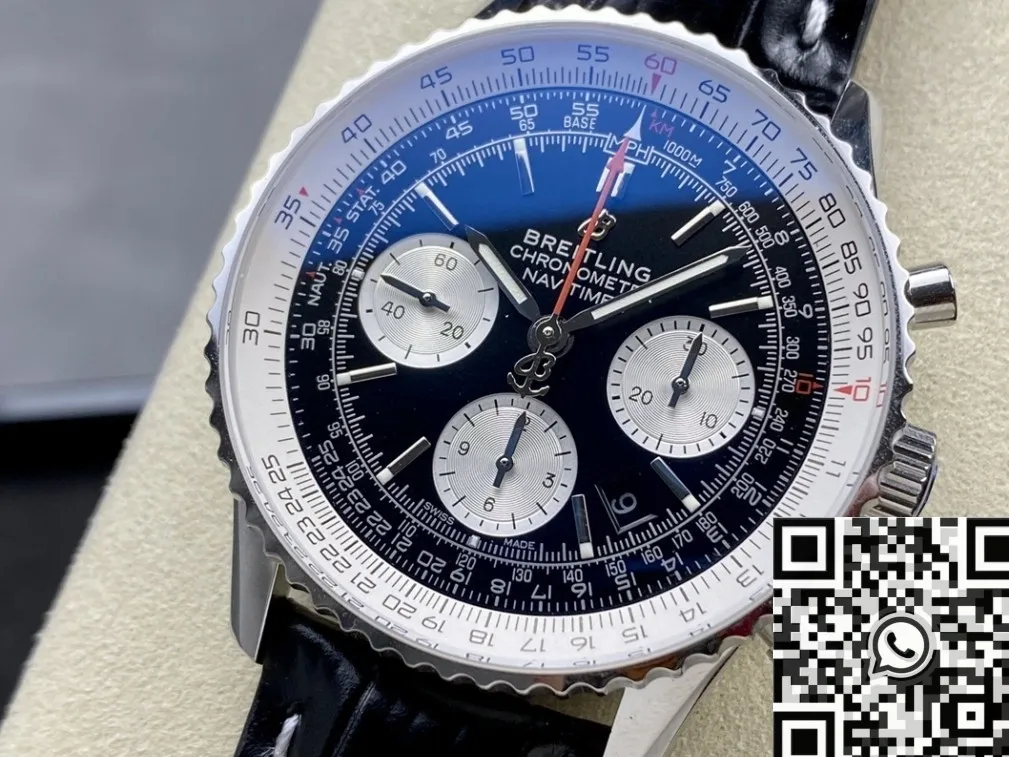 Breitling Navitimer AB0121211B1P2 Leather Strap 43MM Watch BLS Factory Refined 2884