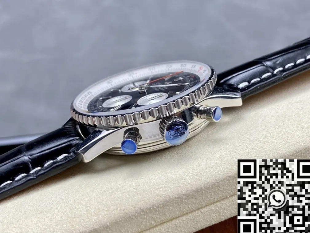 Breitling Navitimer AB0121211B1P2 Leather Strap 43MM Watch BLS Factory Refined 2884