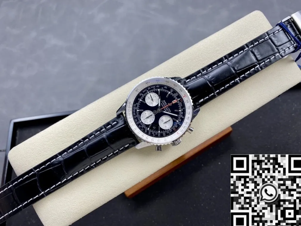 Breitling Navitimer AB0121211B1P2 Leather Strap 43MM Watch BLS Factory Refined 2884
