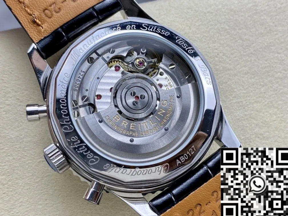 Breitling Navitimer AB0121211B1P2 Leather Strap 43MM Watch BLS Factory Refined 2884