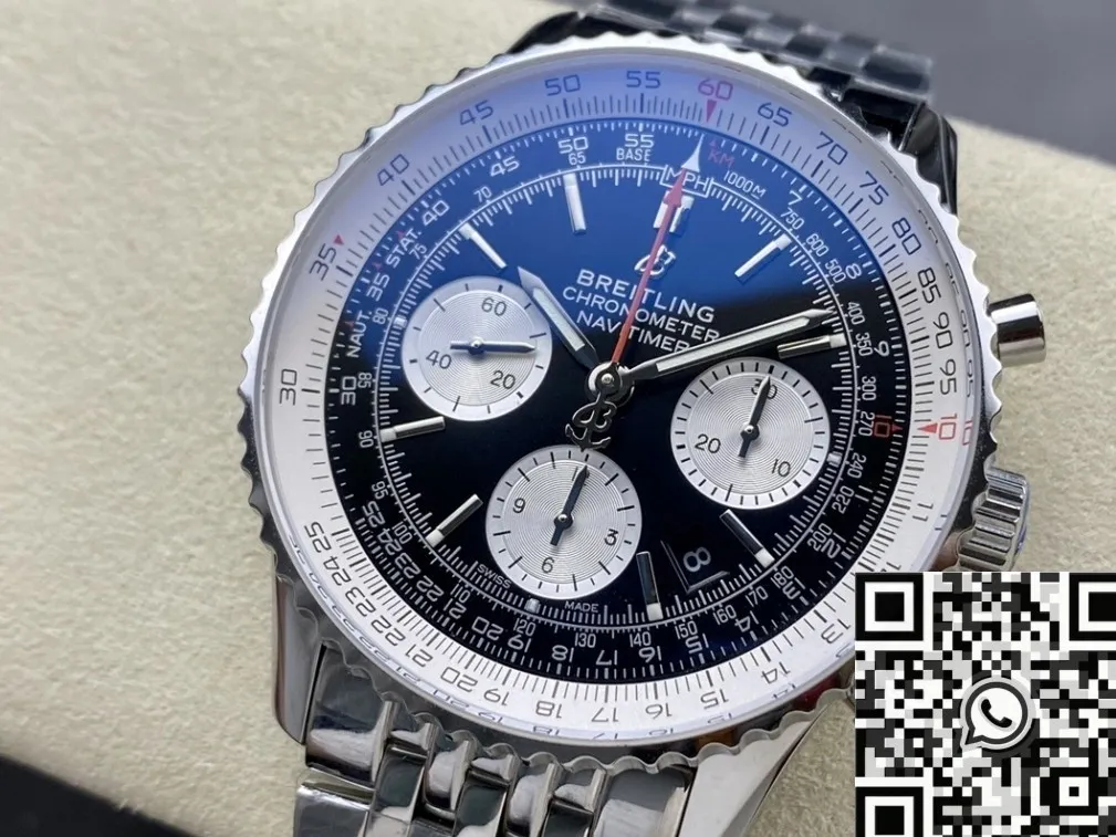 EyeCatching Breitling Navitimer AB0127211C1A1 Black Dial 46MM Watch BLS Factory 2886