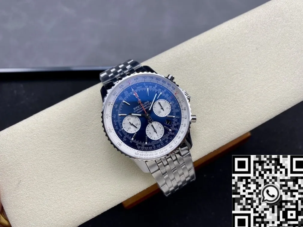 Durable Breitling Navitimer AB0127211C1A1 Blue Dial 46MM Watch BLS Factory 2887