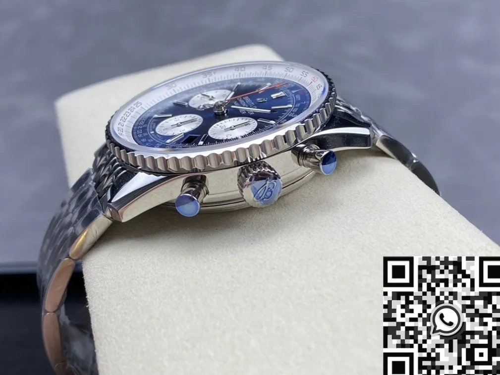 Durable Breitling Navitimer AB0127211C1A1 Blue Dial 46MM Watch BLS Factory 2887
