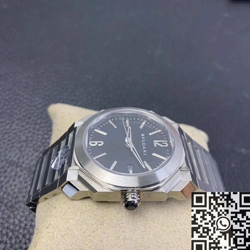 Bvlgari Octo Finissimo 102031 Black Dial Watch BV Factory OdorResistant 2477