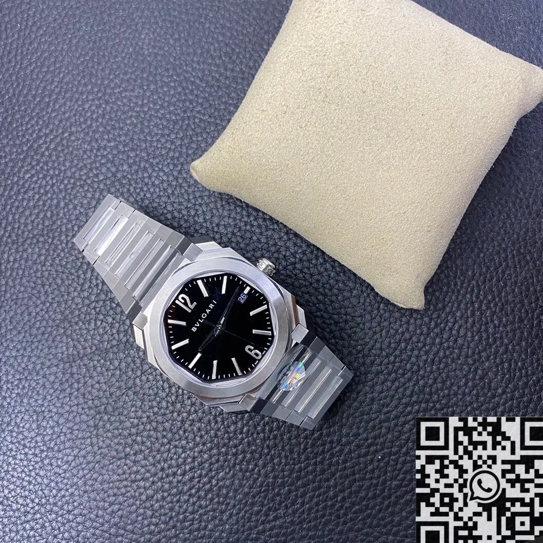 Bvlgari Octo Finissimo 102031 Black Dial Watch BV Factory OdorResistant 2477