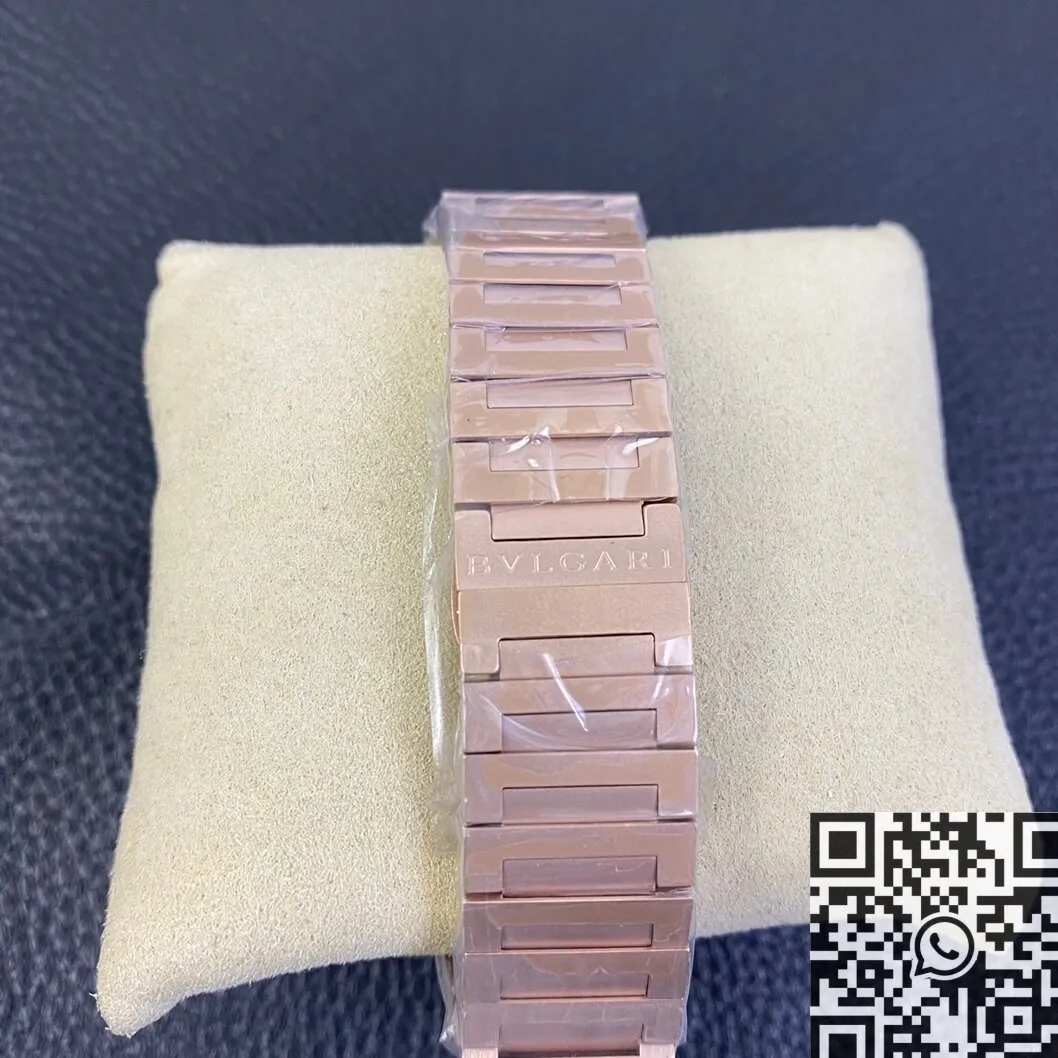 Versatile Bvlgari Octo Finissimo 102912 Rose Gold Watch BV Factory 2478